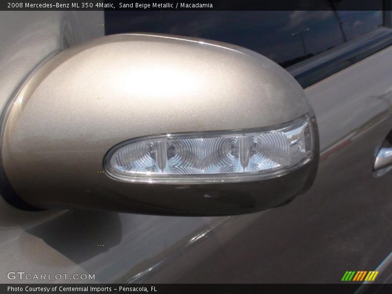 Sand Beige Metallic / Macadamia 2008 Mercedes-Benz ML 350 4Matic