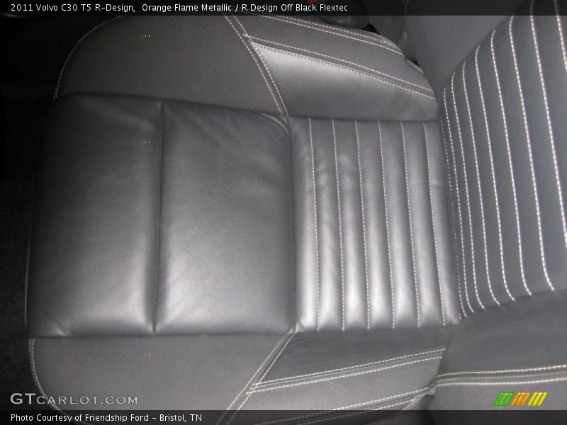 Orange Flame Metallic / R Design Off Black Flextec 2011 Volvo C30 T5 R-Design