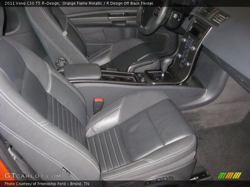 Orange Flame Metallic / R Design Off Black Flextec 2011 Volvo C30 T5 R-Design