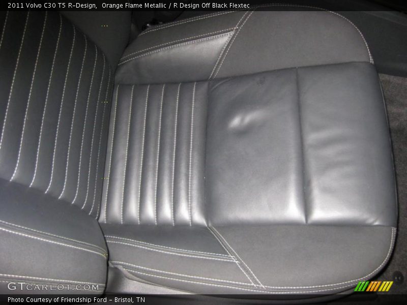 Orange Flame Metallic / R Design Off Black Flextec 2011 Volvo C30 T5 R-Design