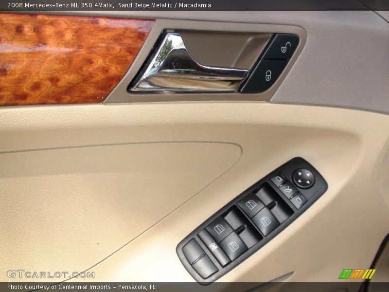 Sand Beige Metallic / Macadamia 2008 Mercedes-Benz ML 350 4Matic