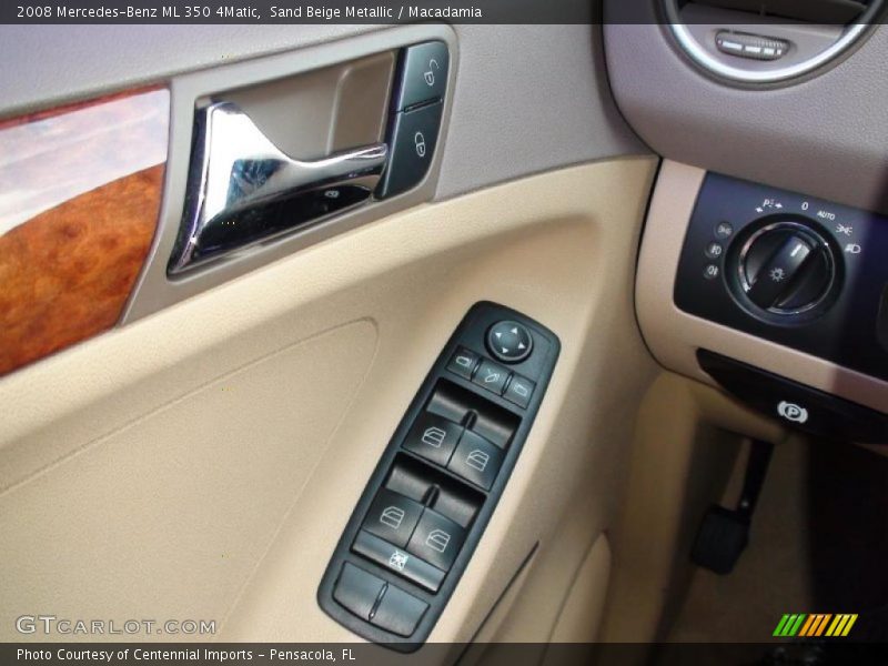 Sand Beige Metallic / Macadamia 2008 Mercedes-Benz ML 350 4Matic