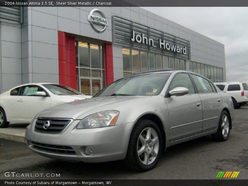 Sheer Silver Metallic / Charcoal 2004 Nissan Altima 3.5 SE