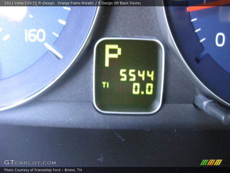 Orange Flame Metallic / R Design Off Black Flextec 2011 Volvo C30 T5 R-Design