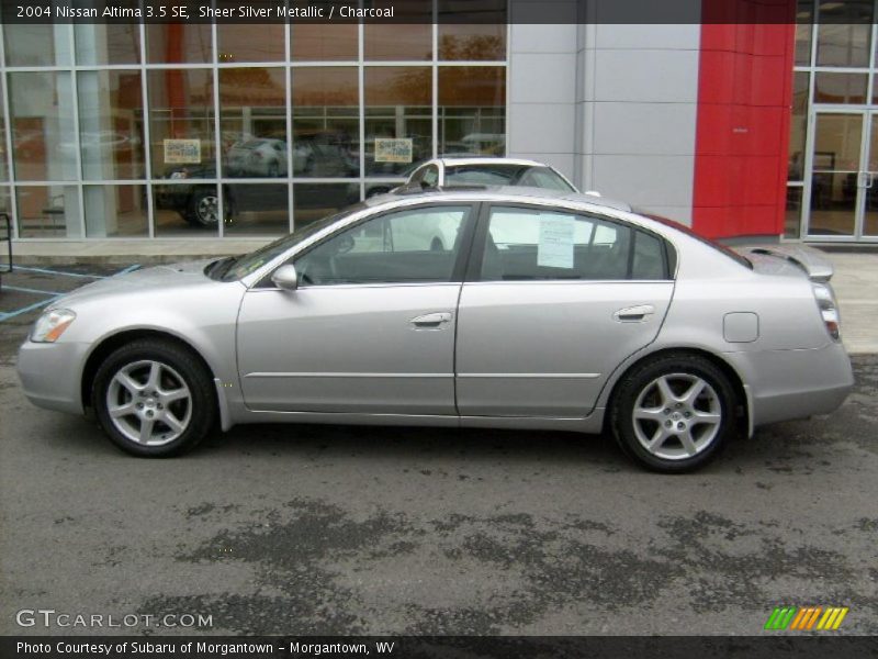 Sheer Silver Metallic / Charcoal 2004 Nissan Altima 3.5 SE