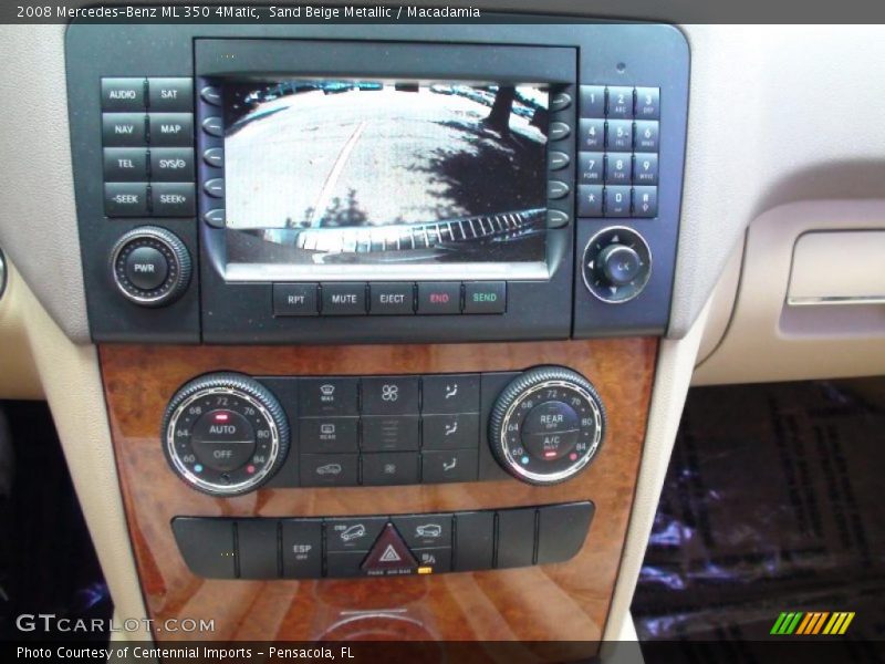 Sand Beige Metallic / Macadamia 2008 Mercedes-Benz ML 350 4Matic