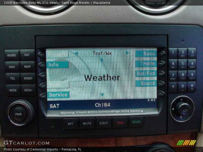 Sand Beige Metallic / Macadamia 2008 Mercedes-Benz ML 350 4Matic