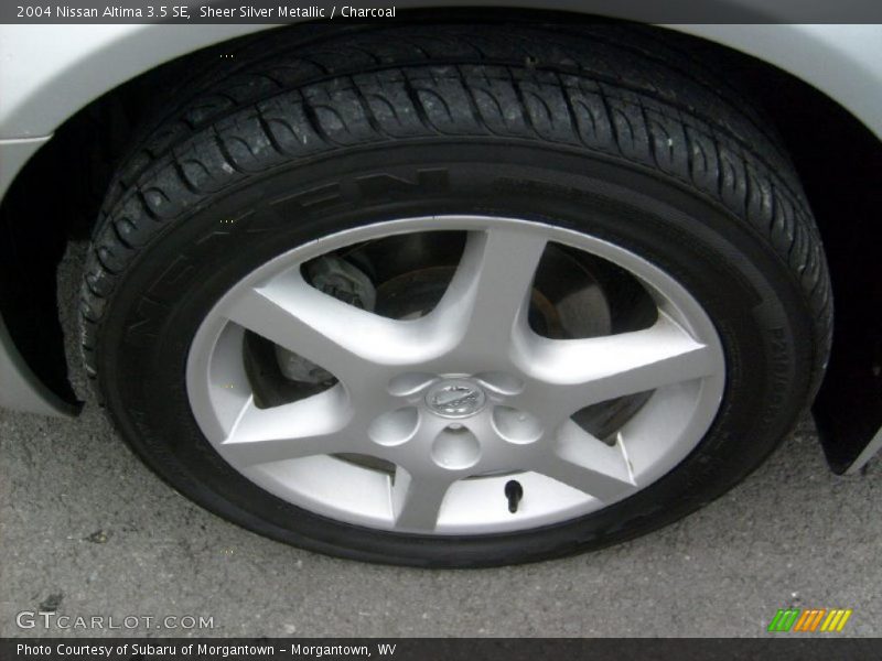 Sheer Silver Metallic / Charcoal 2004 Nissan Altima 3.5 SE