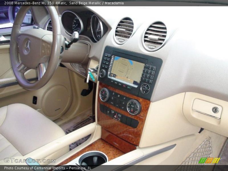 Sand Beige Metallic / Macadamia 2008 Mercedes-Benz ML 350 4Matic