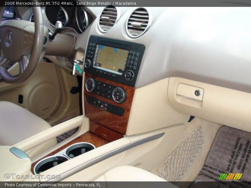 Sand Beige Metallic / Macadamia 2008 Mercedes-Benz ML 350 4Matic