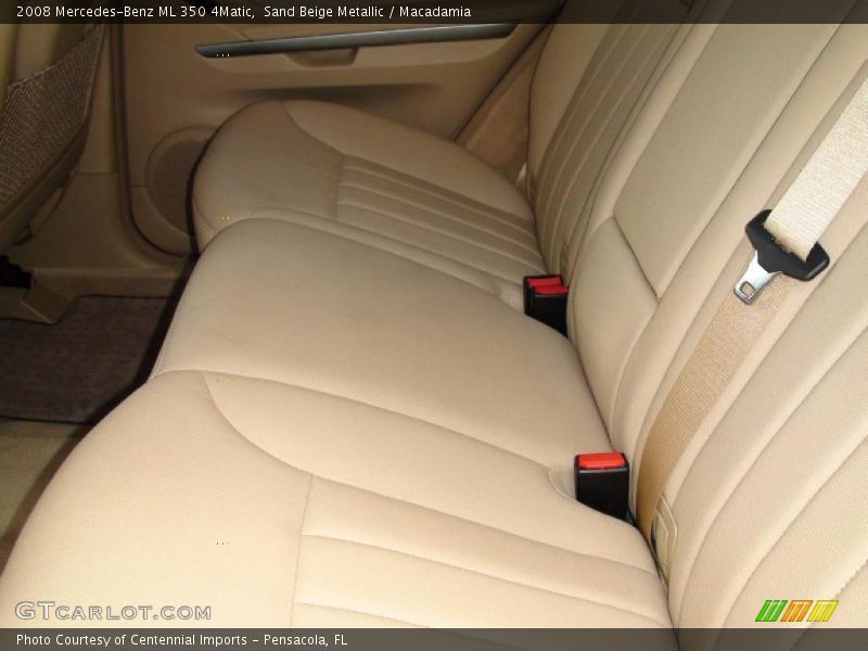 Sand Beige Metallic / Macadamia 2008 Mercedes-Benz ML 350 4Matic