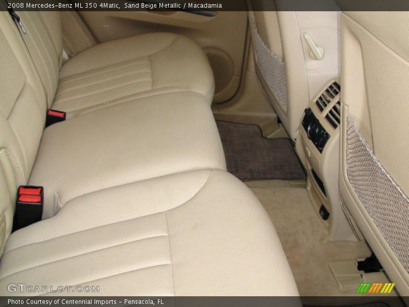 Sand Beige Metallic / Macadamia 2008 Mercedes-Benz ML 350 4Matic