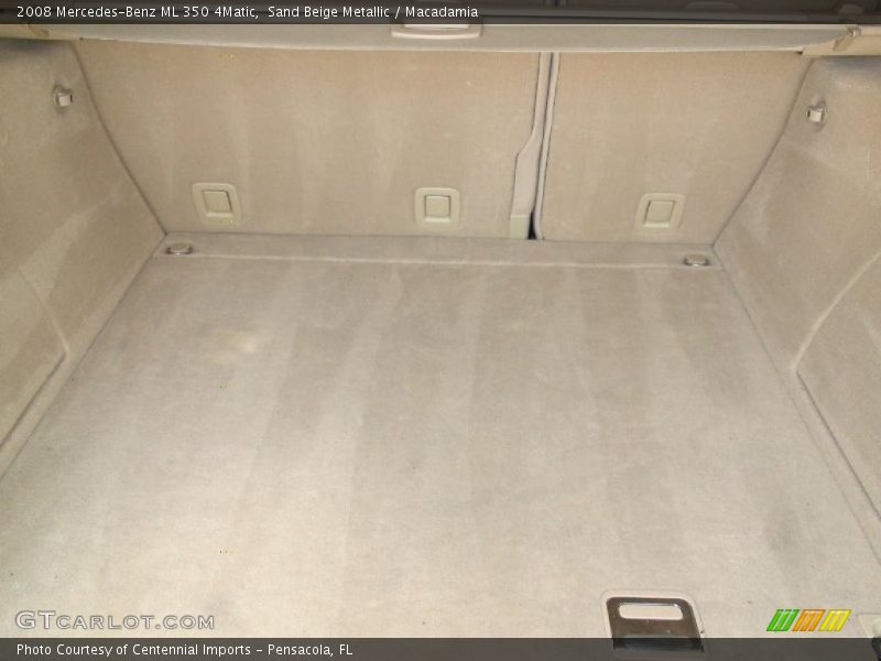Sand Beige Metallic / Macadamia 2008 Mercedes-Benz ML 350 4Matic