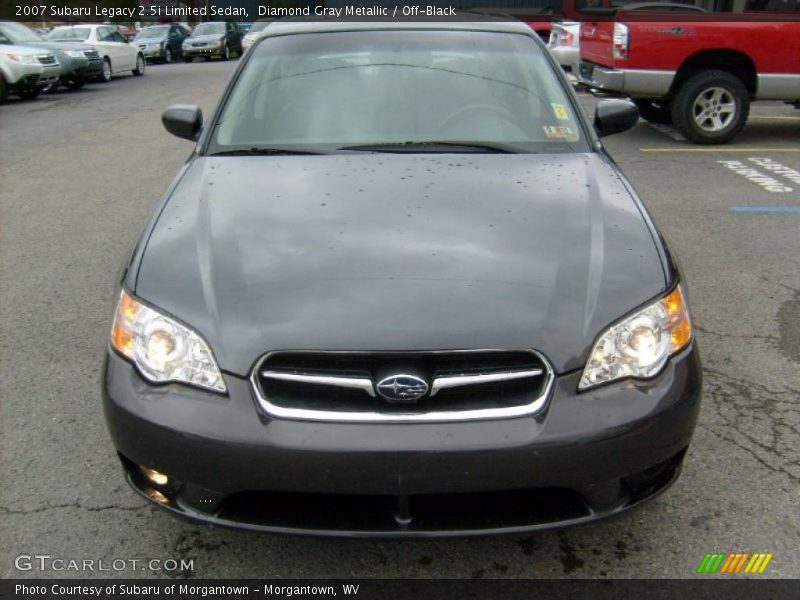 Diamond Gray Metallic / Off-Black 2007 Subaru Legacy 2.5i Limited Sedan