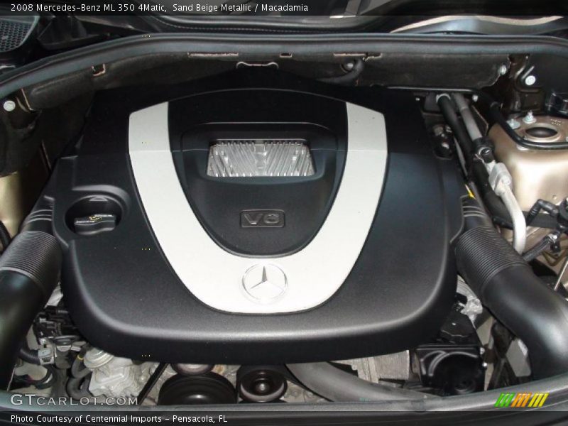 Sand Beige Metallic / Macadamia 2008 Mercedes-Benz ML 350 4Matic