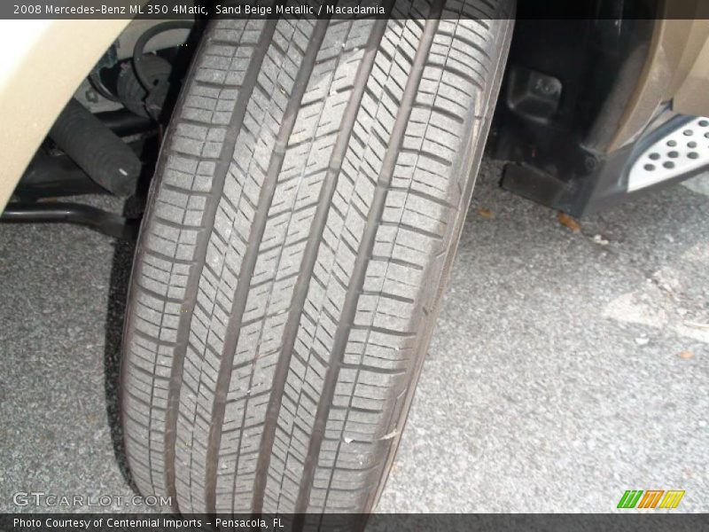Sand Beige Metallic / Macadamia 2008 Mercedes-Benz ML 350 4Matic