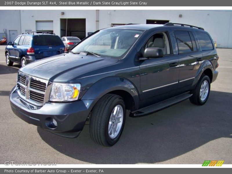 Steel Blue Metallic / Dark Slate Gray/Light Slate Gray 2007 Dodge Durango SLT 4x4