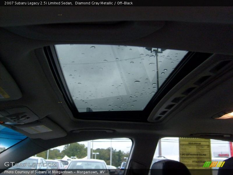 Diamond Gray Metallic / Off-Black 2007 Subaru Legacy 2.5i Limited Sedan