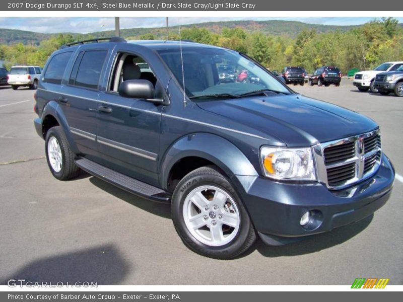 Steel Blue Metallic / Dark Slate Gray/Light Slate Gray 2007 Dodge Durango SLT 4x4