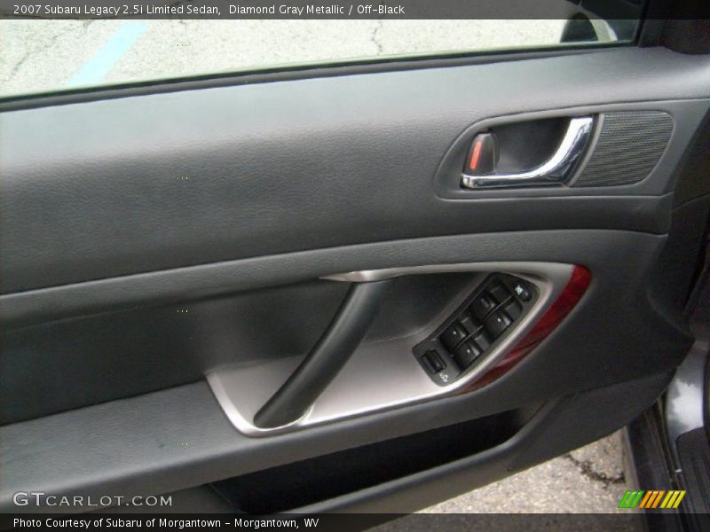Diamond Gray Metallic / Off-Black 2007 Subaru Legacy 2.5i Limited Sedan