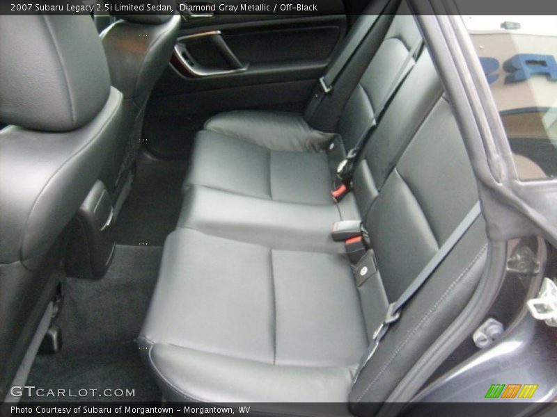 Diamond Gray Metallic / Off-Black 2007 Subaru Legacy 2.5i Limited Sedan