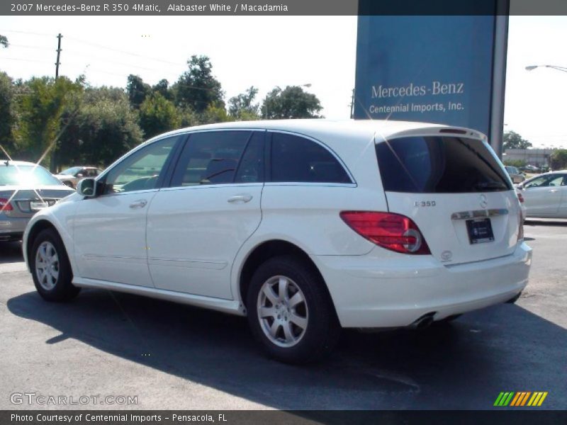 Alabaster White / Macadamia 2007 Mercedes-Benz R 350 4Matic