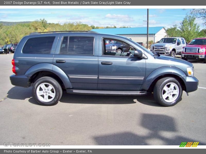 Steel Blue Metallic / Dark Slate Gray/Light Slate Gray 2007 Dodge Durango SLT 4x4