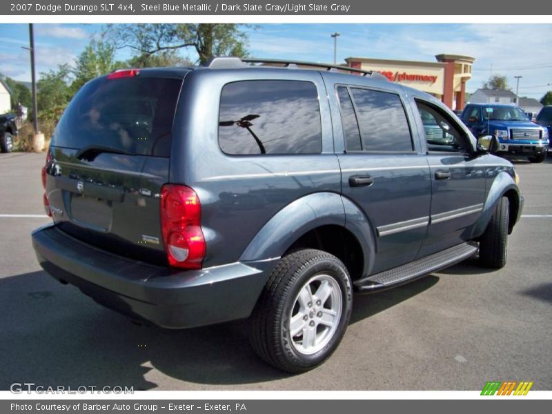 Steel Blue Metallic / Dark Slate Gray/Light Slate Gray 2007 Dodge Durango SLT 4x4