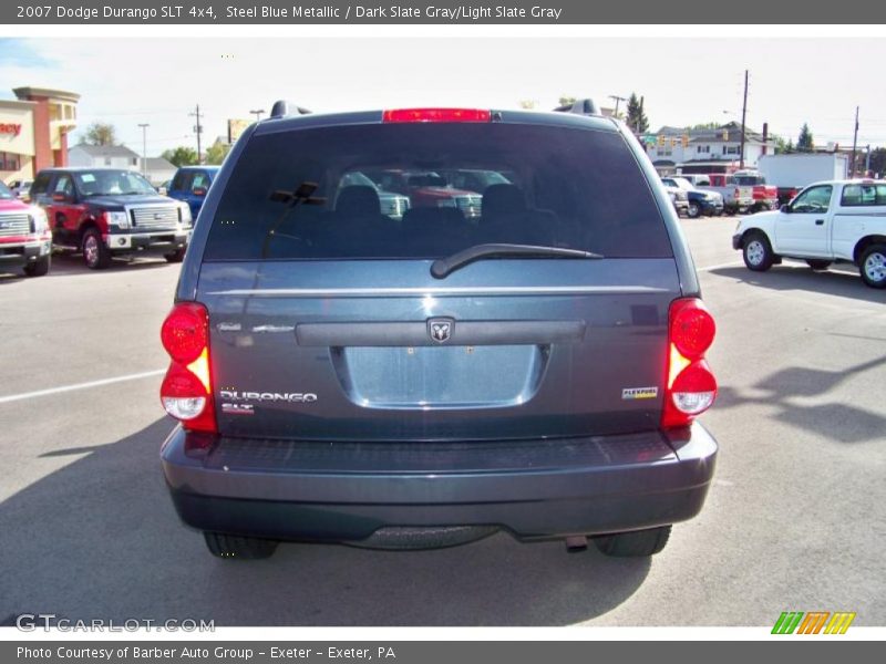 Steel Blue Metallic / Dark Slate Gray/Light Slate Gray 2007 Dodge Durango SLT 4x4