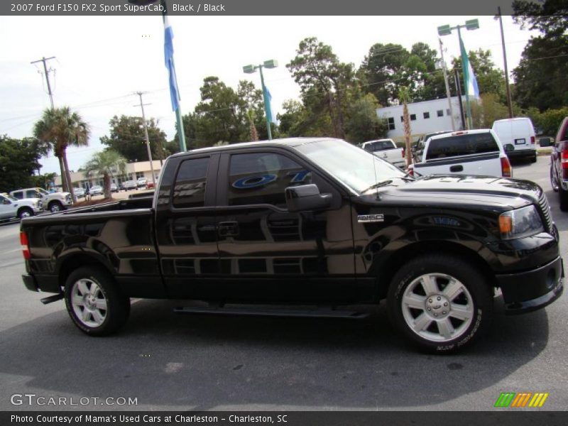 Black / Black 2007 Ford F150 FX2 Sport SuperCab