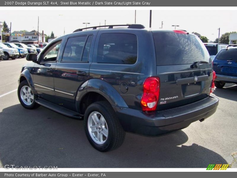 Steel Blue Metallic / Dark Slate Gray/Light Slate Gray 2007 Dodge Durango SLT 4x4