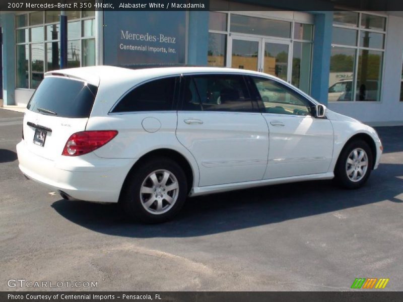 Alabaster White / Macadamia 2007 Mercedes-Benz R 350 4Matic