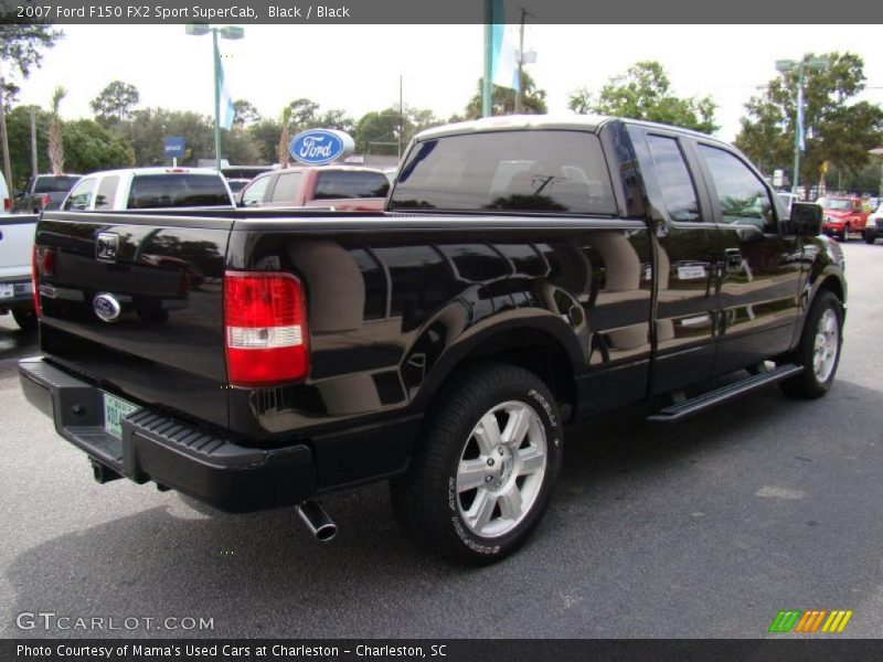 Black / Black 2007 Ford F150 FX2 Sport SuperCab