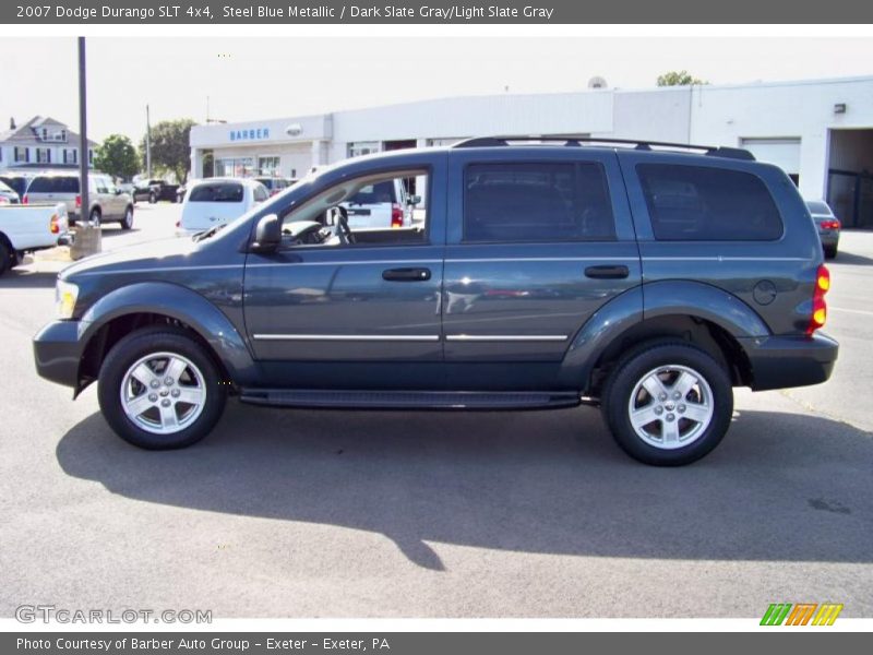 Steel Blue Metallic / Dark Slate Gray/Light Slate Gray 2007 Dodge Durango SLT 4x4