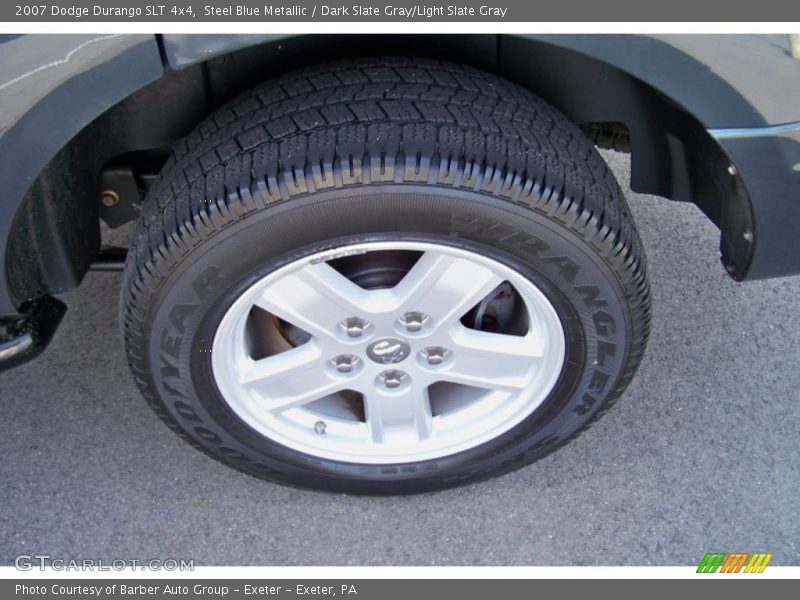 Steel Blue Metallic / Dark Slate Gray/Light Slate Gray 2007 Dodge Durango SLT 4x4