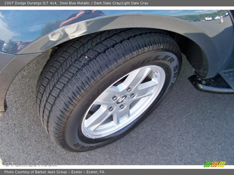 Steel Blue Metallic / Dark Slate Gray/Light Slate Gray 2007 Dodge Durango SLT 4x4