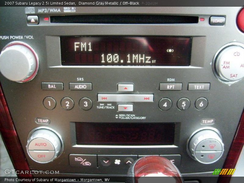 Diamond Gray Metallic / Off-Black 2007 Subaru Legacy 2.5i Limited Sedan