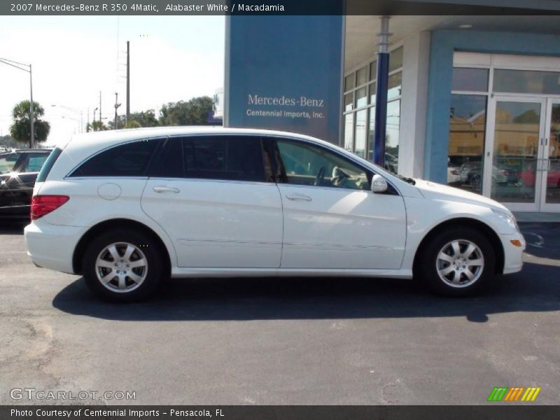 Alabaster White / Macadamia 2007 Mercedes-Benz R 350 4Matic
