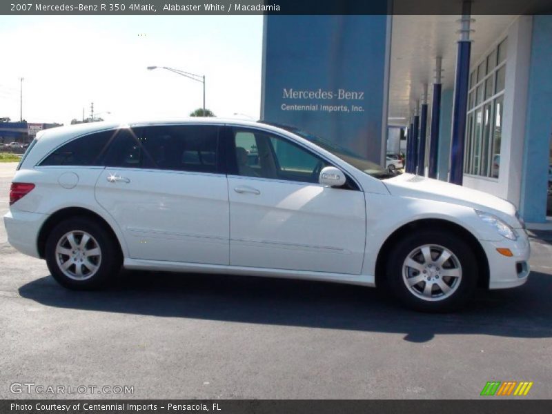 Alabaster White / Macadamia 2007 Mercedes-Benz R 350 4Matic