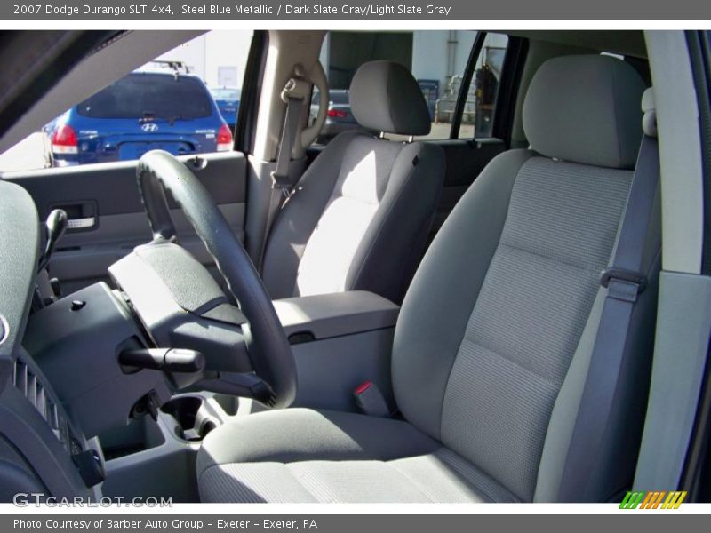 Steel Blue Metallic / Dark Slate Gray/Light Slate Gray 2007 Dodge Durango SLT 4x4