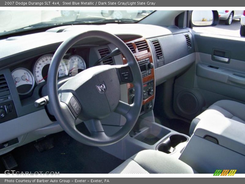 Steel Blue Metallic / Dark Slate Gray/Light Slate Gray 2007 Dodge Durango SLT 4x4