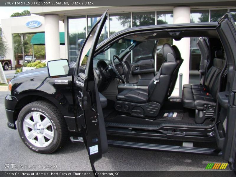 Black / Black 2007 Ford F150 FX2 Sport SuperCab
