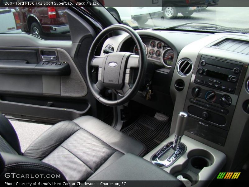 Black / Black 2007 Ford F150 FX2 Sport SuperCab
