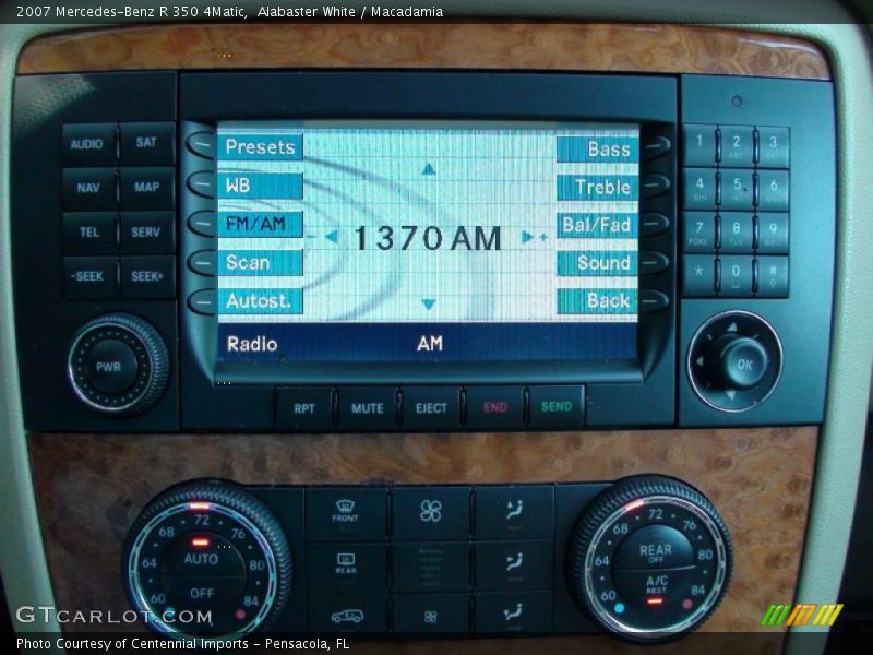 Alabaster White / Macadamia 2007 Mercedes-Benz R 350 4Matic