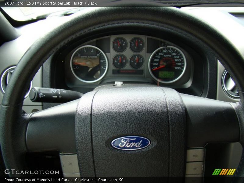 Black / Black 2007 Ford F150 FX2 Sport SuperCab