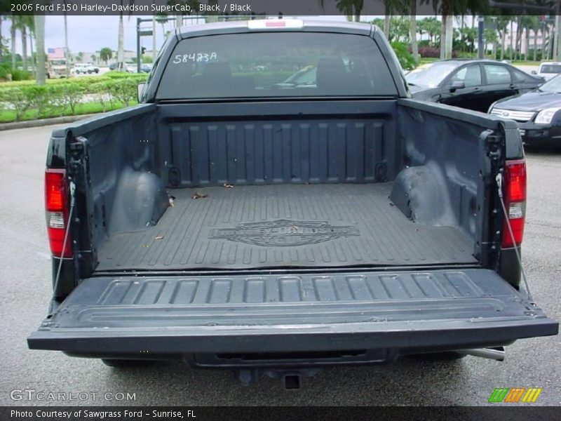 Black / Black 2006 Ford F150 Harley-Davidson SuperCab