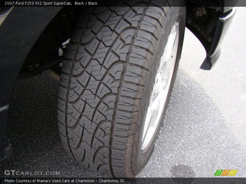 Black / Black 2007 Ford F150 FX2 Sport SuperCab