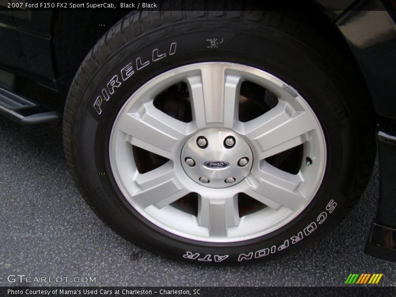Black / Black 2007 Ford F150 FX2 Sport SuperCab
