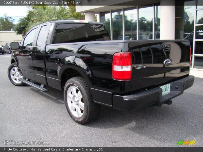 Black / Black 2007 Ford F150 FX2 Sport SuperCab