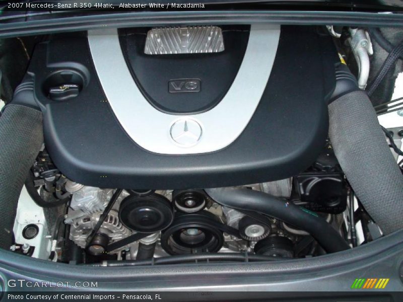 Alabaster White / Macadamia 2007 Mercedes-Benz R 350 4Matic